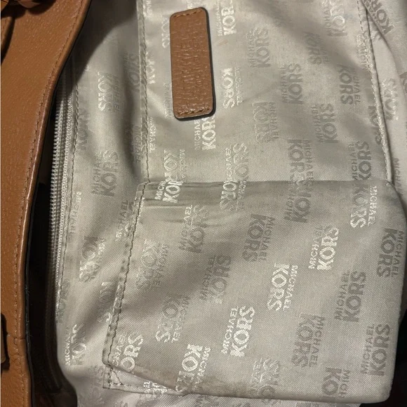 Brown Leather Tote Bag Michael Kors - Picture 8 of 9